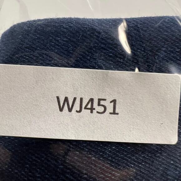 7 For All Mankind Cropped Skinny Jean Dark Wash Low Rise Size 27 - Picture 13 of 13